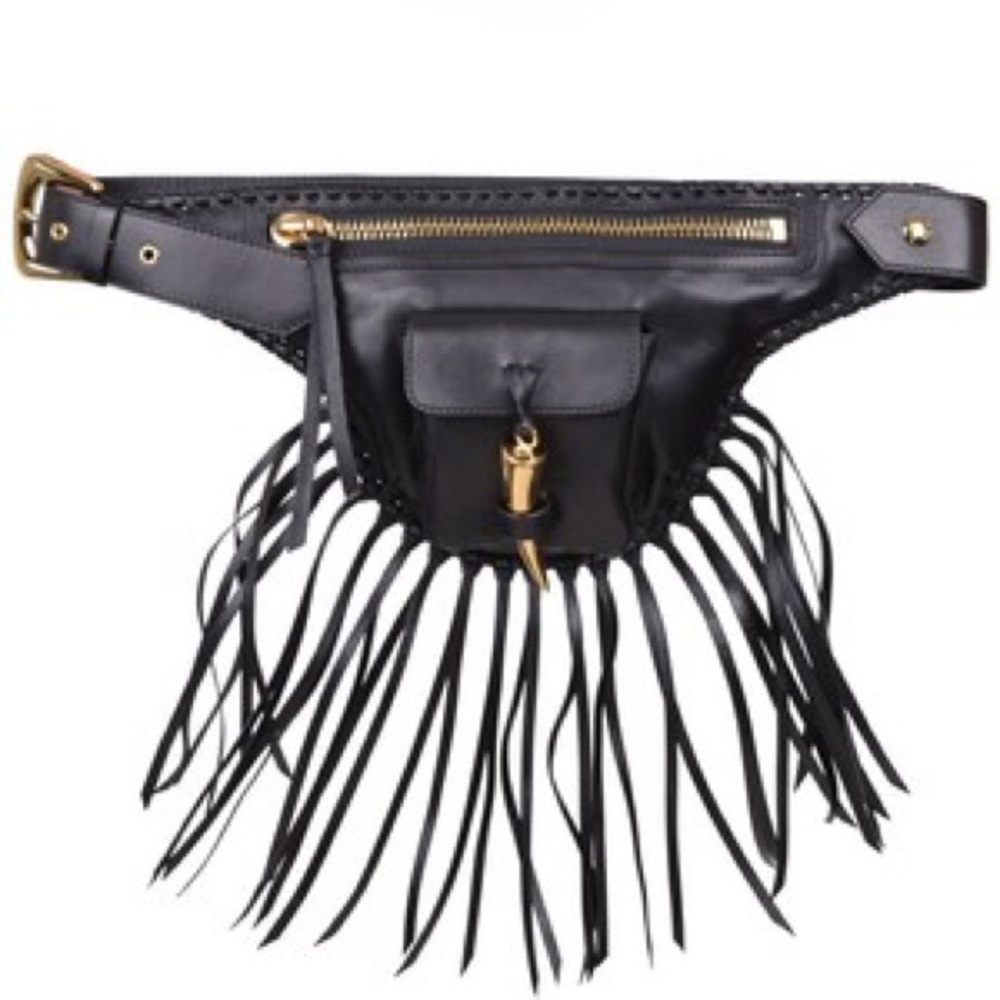 Giuseppe fringed bum bag/fanny pack