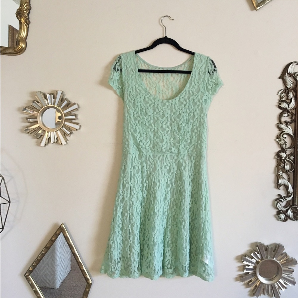 Kimich blue, dress in blue with a lacy back