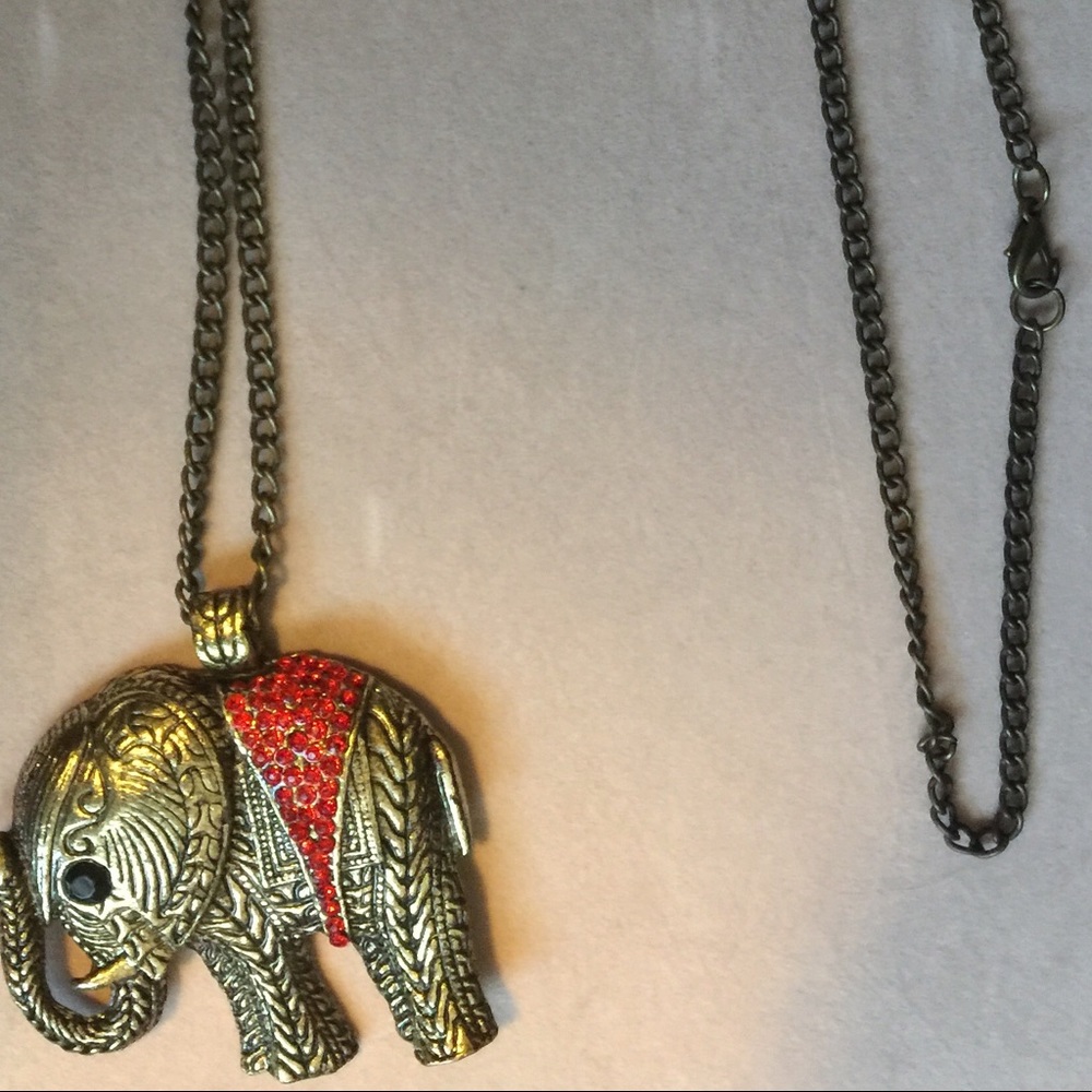 Elephant necklace