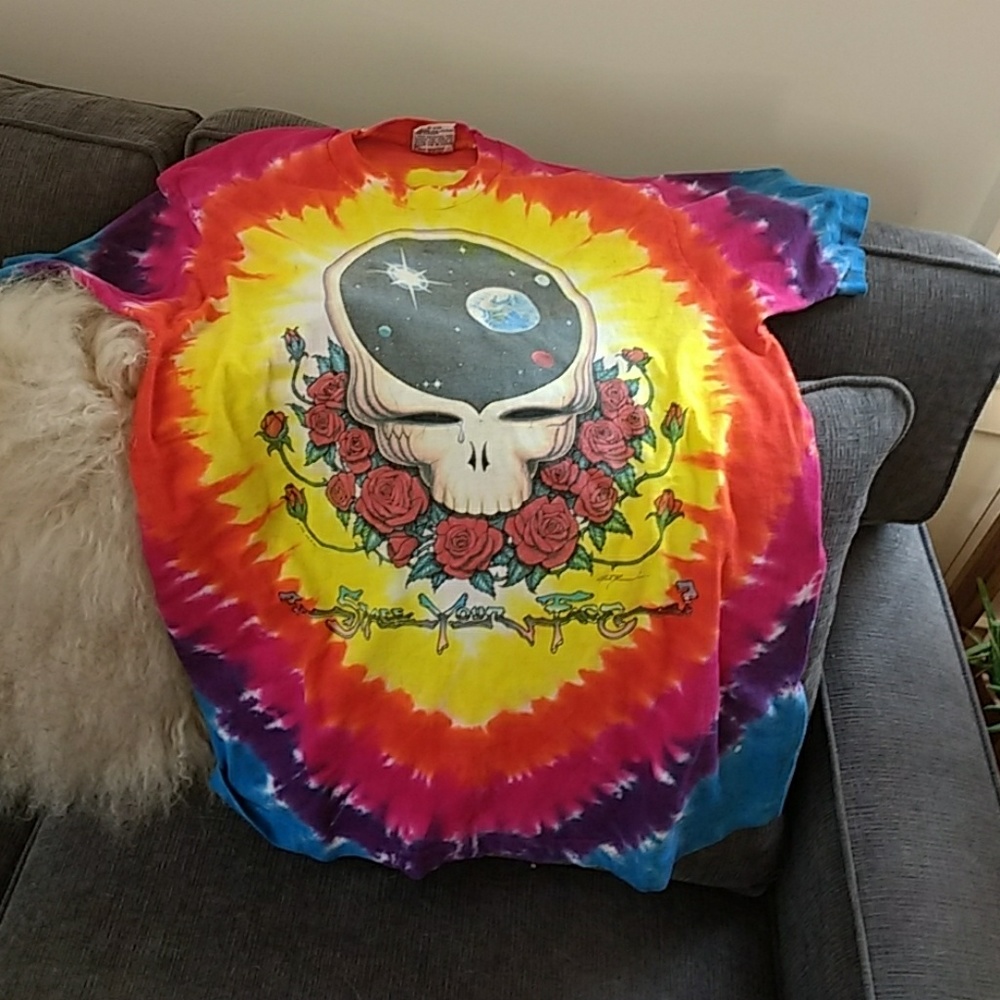 Grateful Dead Tye Dye T Shirt 90's