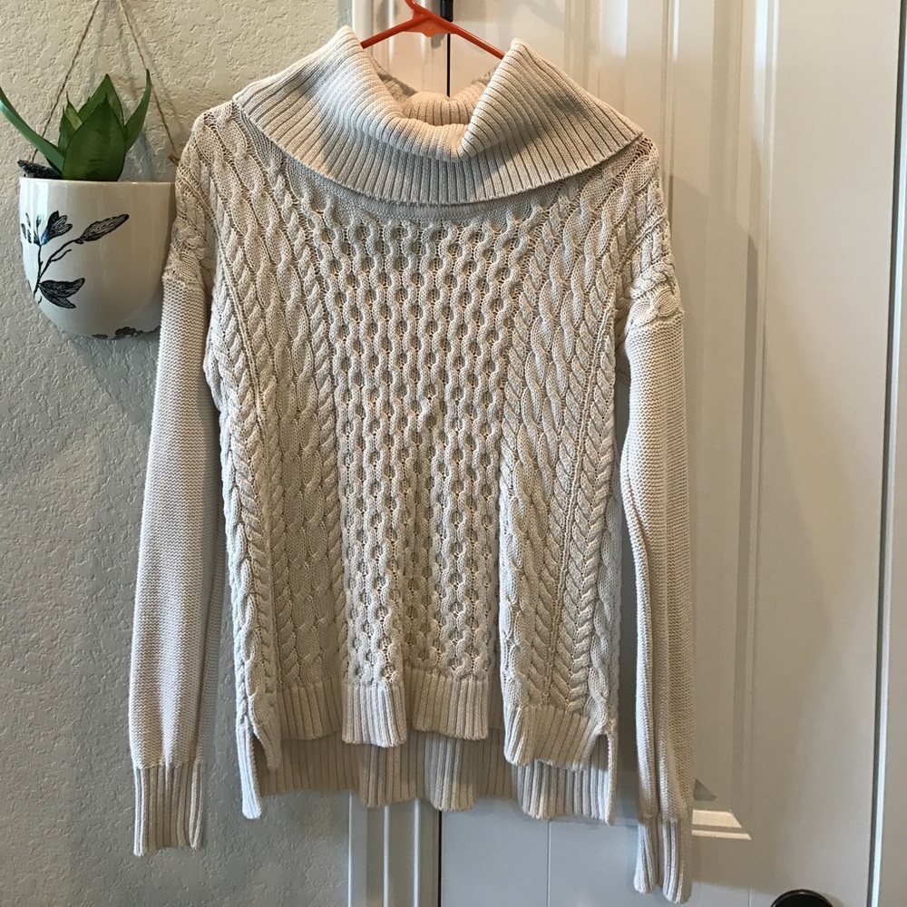 Cream sweater