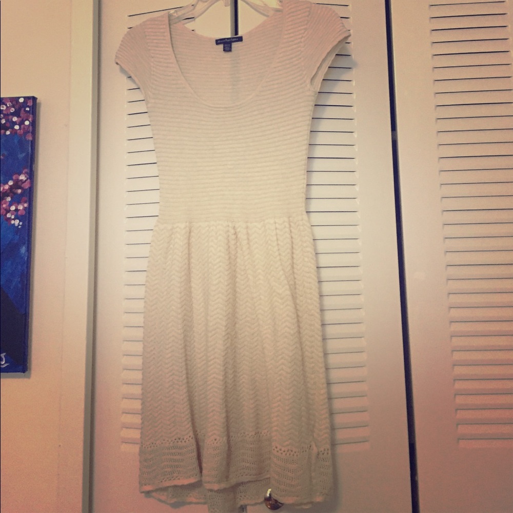Lightweight sweater dress