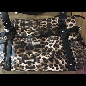 Grace Adele animal print purse