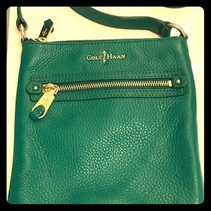 Cole Haan cross body leather bag