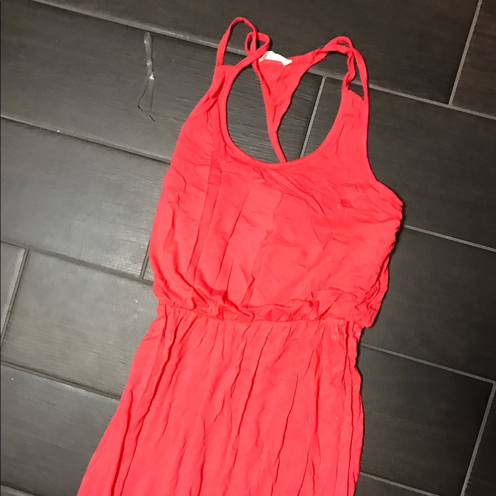 Knit maxi dress