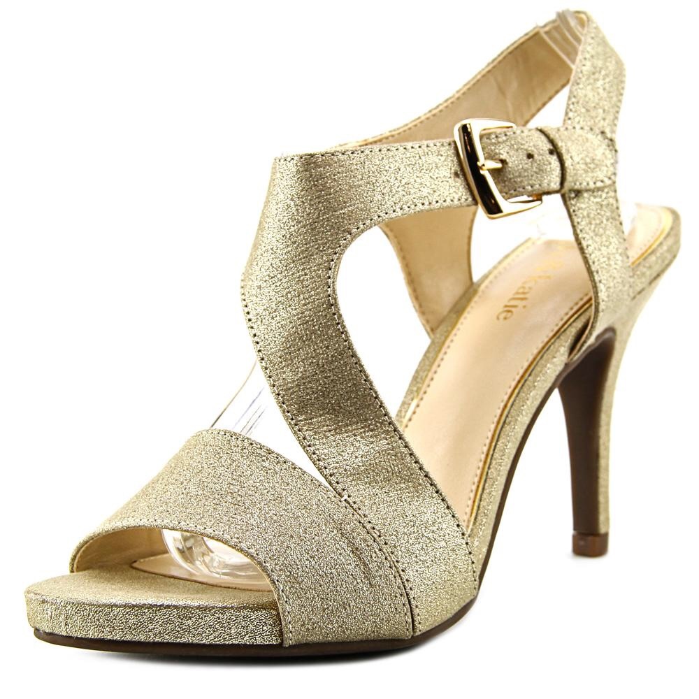 Gold Glitter Heels