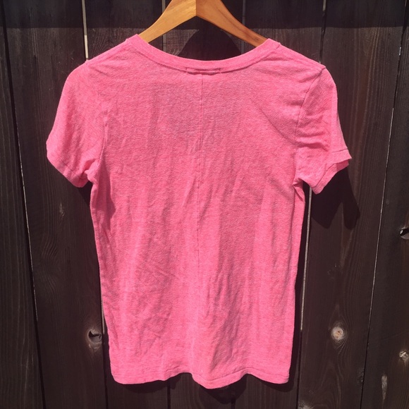 PINK VICTORIA SECRET TRI BLEND PINK SZ M SHIRT - Picture 2 of 3