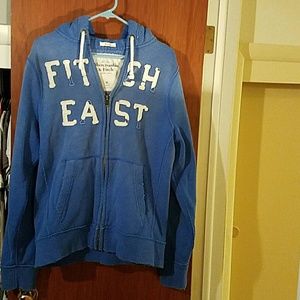Abercrombie & Fitch Blue Hoodie
