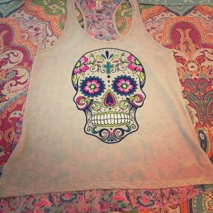 Sugar skull tank