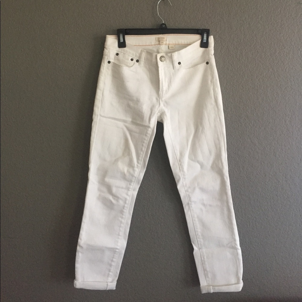 JCrew White Jean Pants
