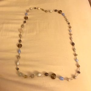 Lia Sophia necklace, gorgeous stones, never worn