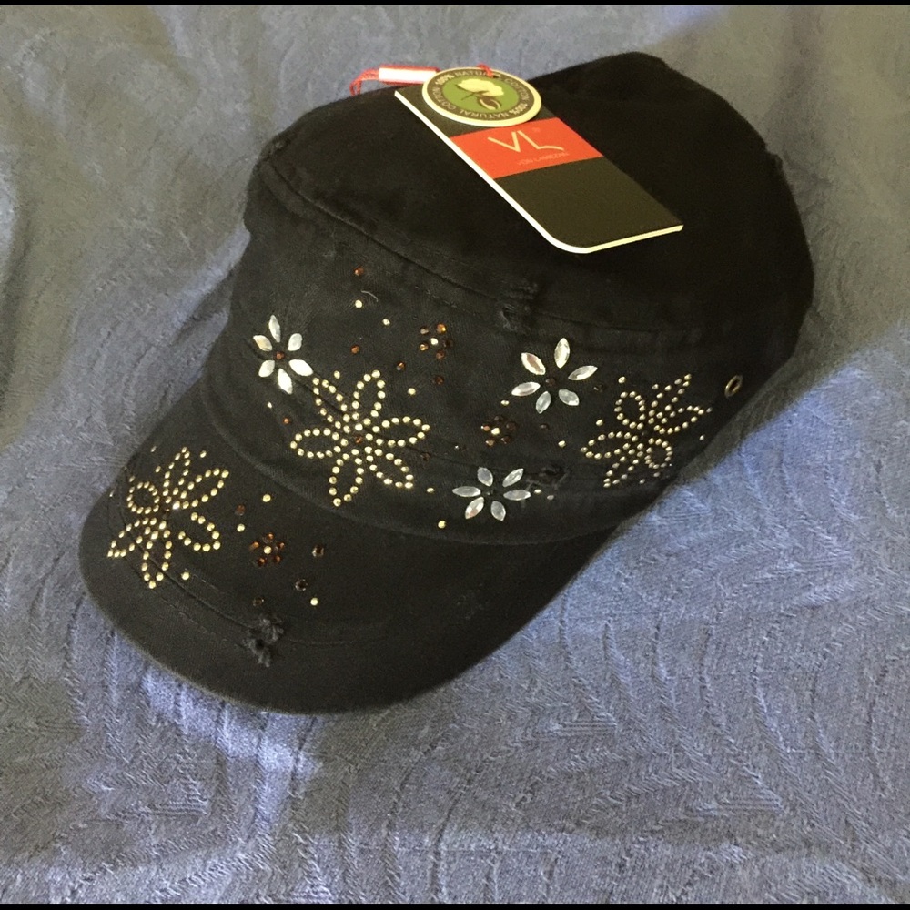 Hat with bling