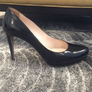 Patent leather Prada heels