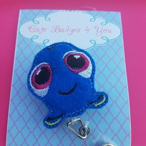 Fish badge reel
