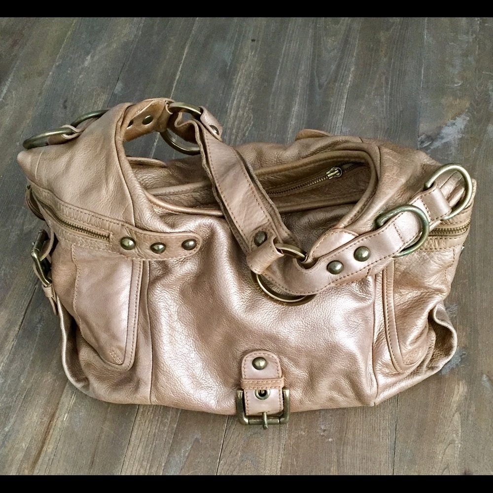 Isabella Fiore gold bag