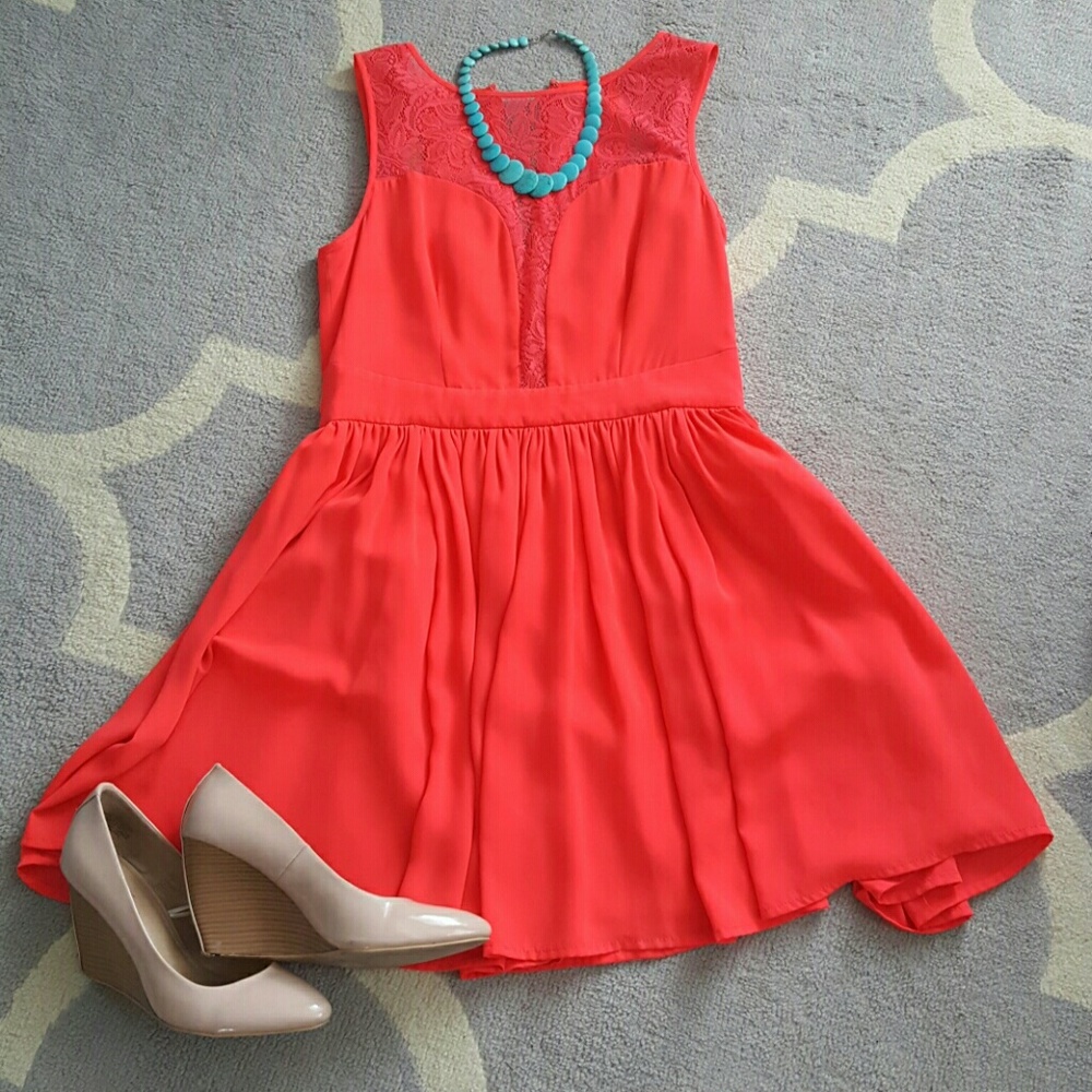 Wonderland hit pink sun dress