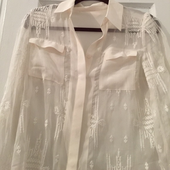 Silk button down - Picture 2 of 2