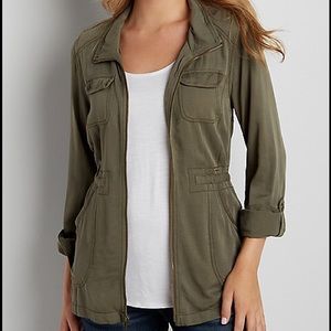Maurices -rayon drapery anorak jacket