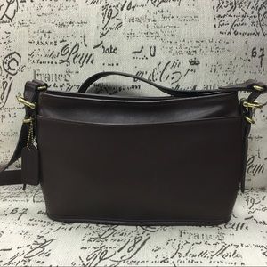 Vintage Coach  Brown Leather Purse