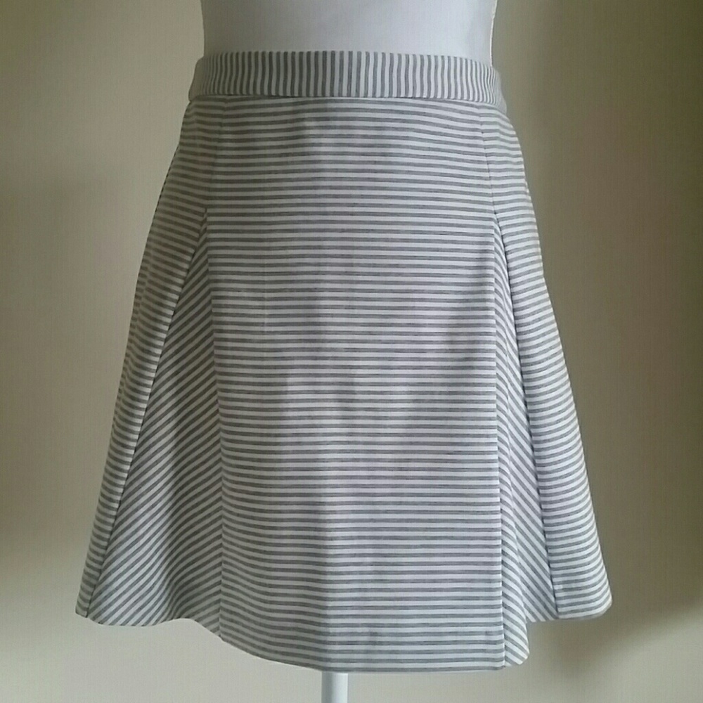 Michael Kors stripes mini  skirt