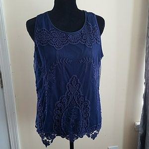 Cynthia Rowley lace tank top