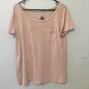 Cream T shirt