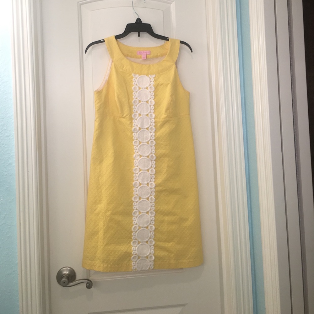 Lilly Pulitzer yellow dress