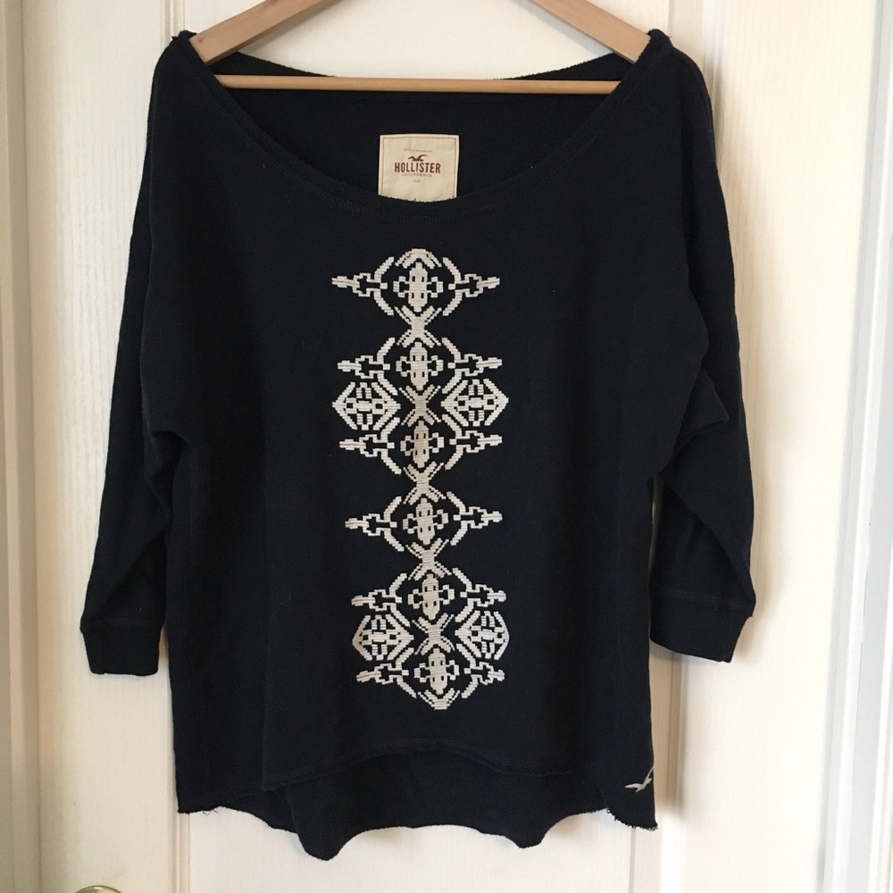 Aztec print sweatshirt
