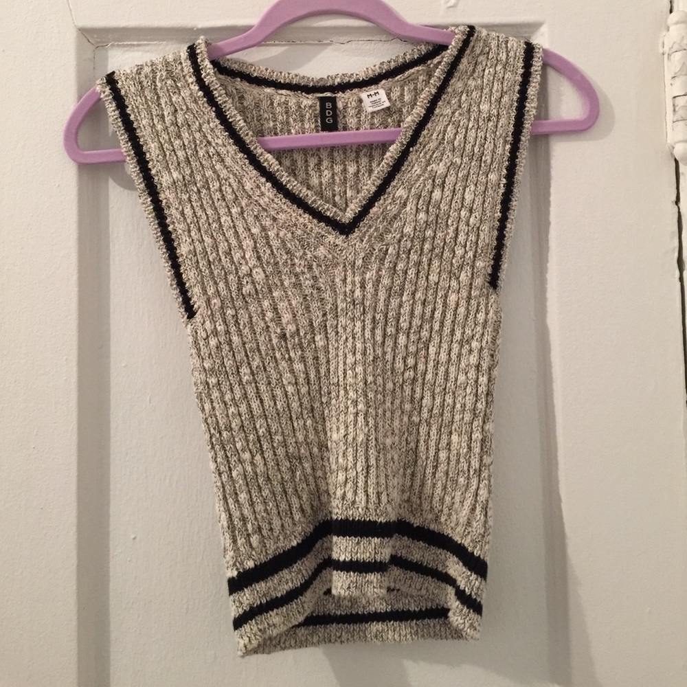 Knit crop top