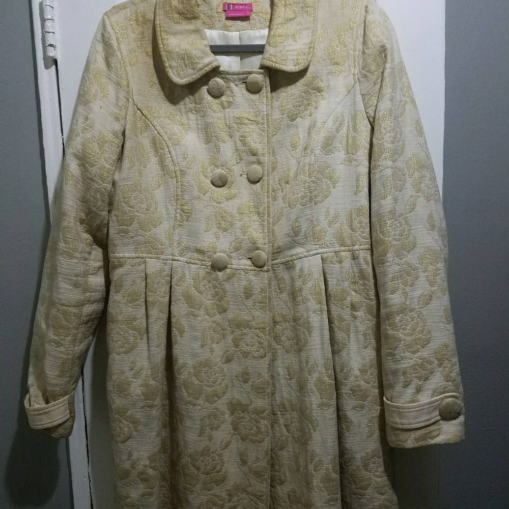 Ivory and Gold Spring Jacket