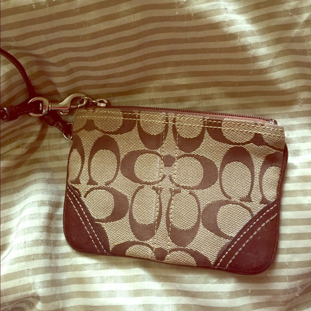 Coach wristlet