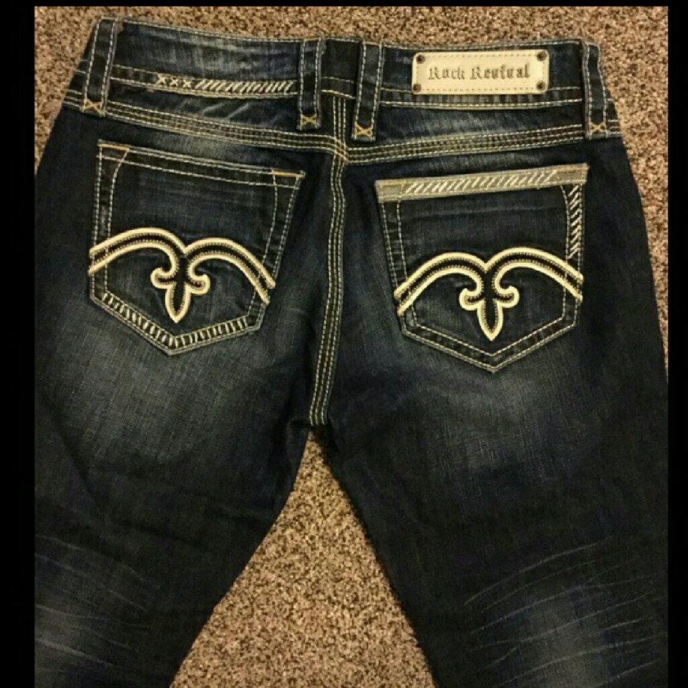 Capri'SUPER CUTE Rock Revival NWOT women's size 30