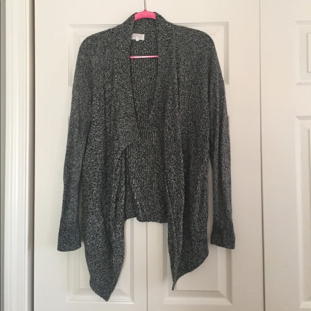 Black and White Lou and Grey Cardigan