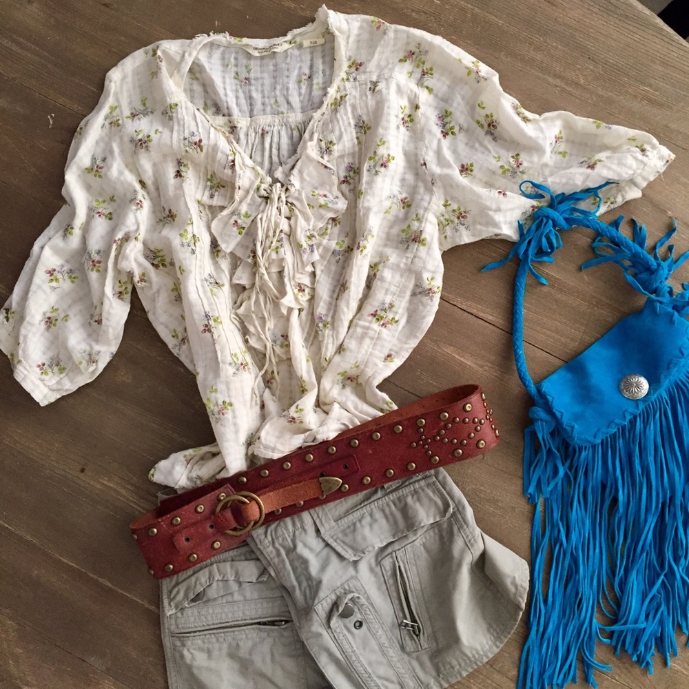Denim & Supply floral romantic blouse
