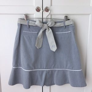 MARC JACOBS Chambray skirt with belt - Size 6