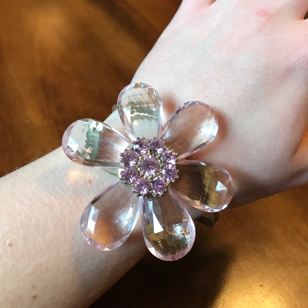 Unique flower bracelet