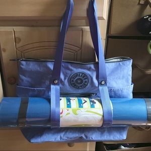 Athleisure gym tote light purple