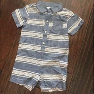 Onesie collar shirt