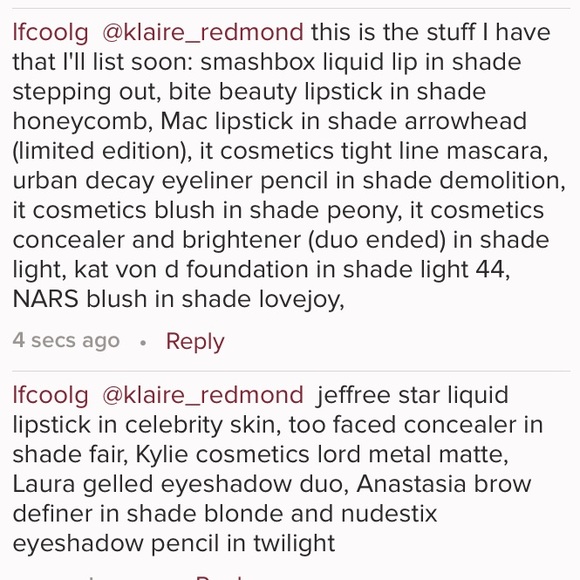 Kylie Cosmetics Other - MAKEUP IM SELLING