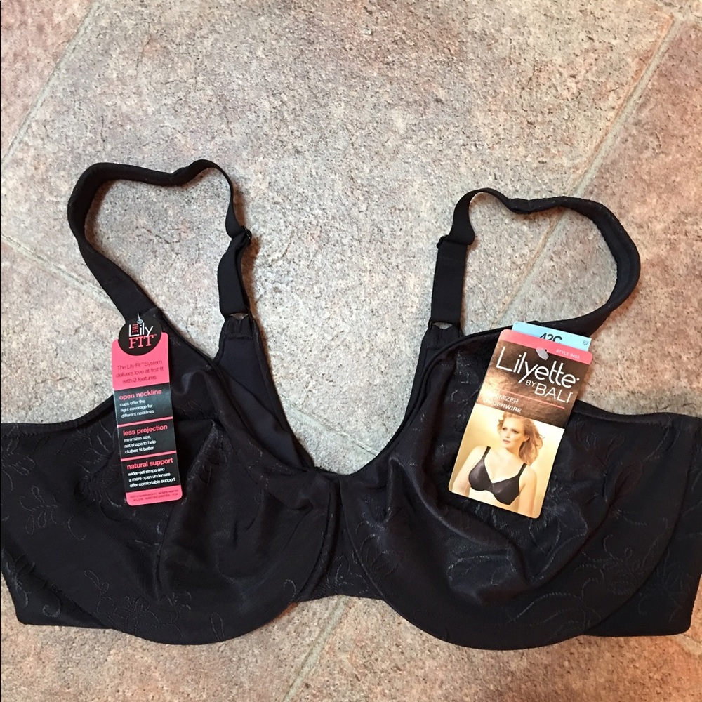 NWT black bra