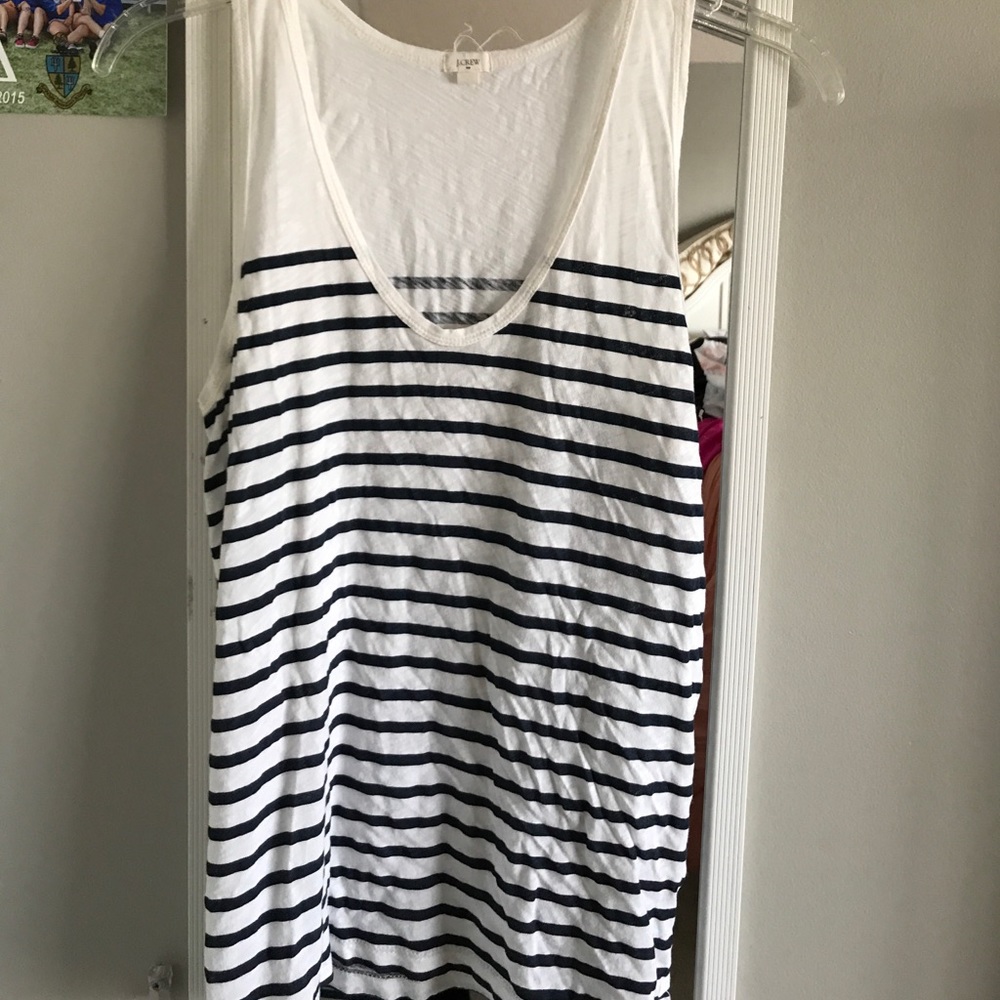 J. Crew striped shirt