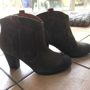 Clark's Brown Booties - never worn!