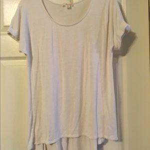 Cuffed sleeve essential top