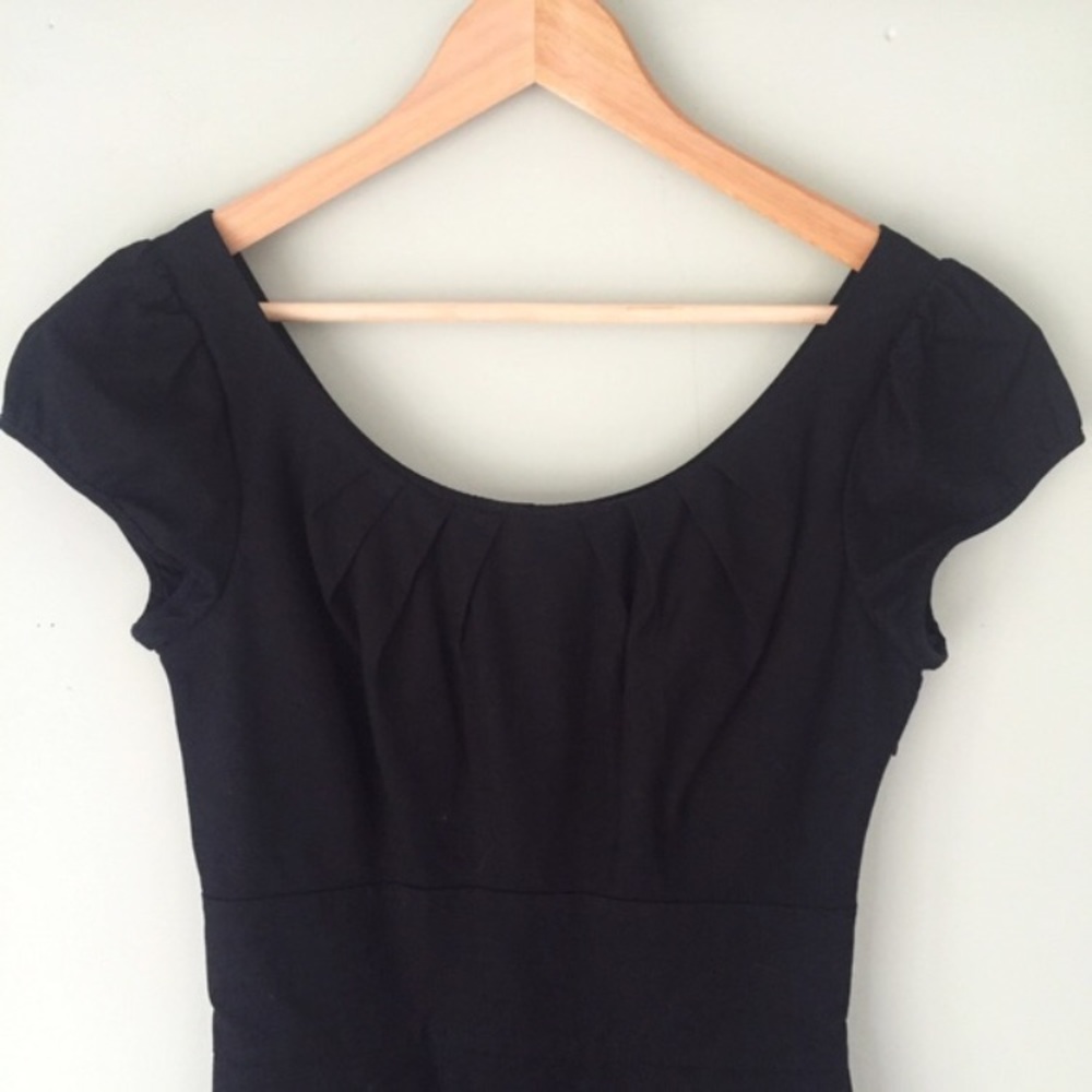 Cap Sleeve Little Black Dress