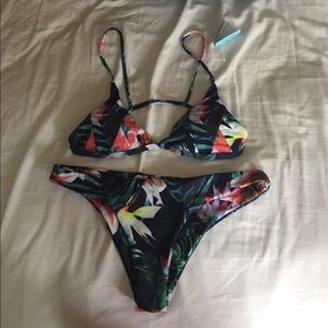 Floral bikini
