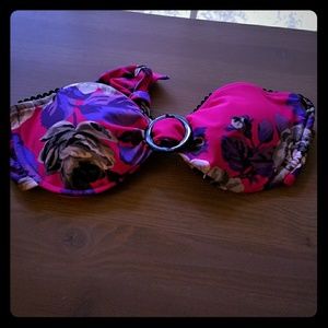 Xhilaration Underwire Bandeau Swimsuit Top