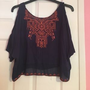 cold shoulder top
