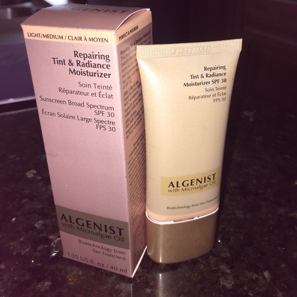 algenist repairing tint & radiance moisturizer spf 30
