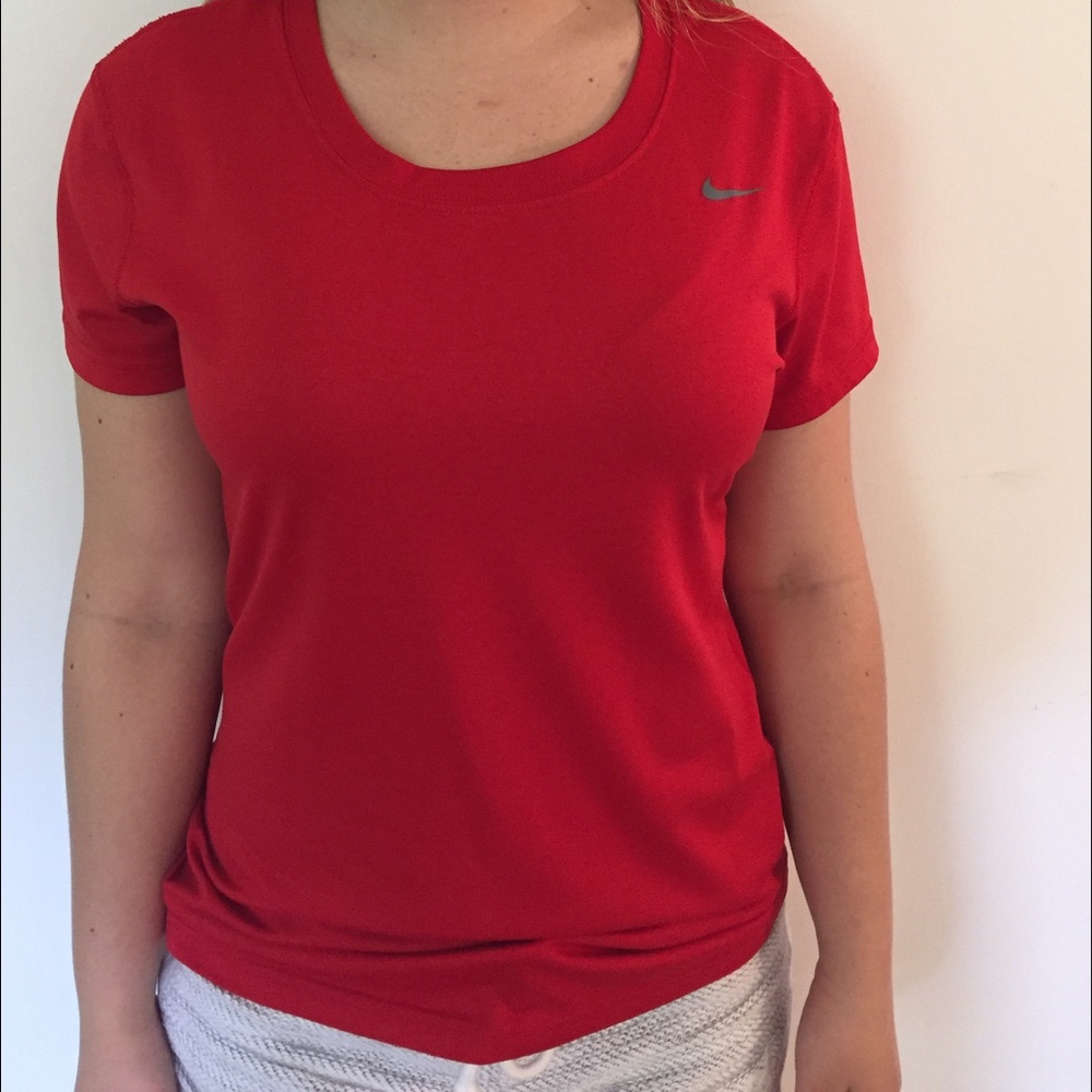 RED Nike Dry-Fit