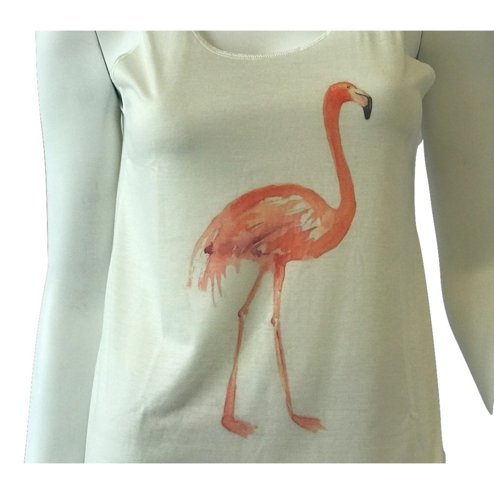 Pretty Flamingo on a Tank - Picture 2 of 8